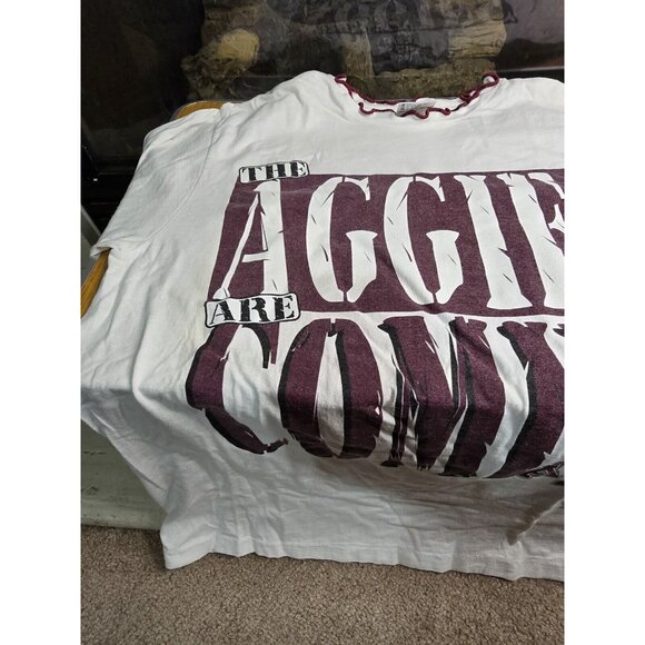 American Classic Apparel Company Preshrunk Size Large The Aggies Are Coming... - Picture 4 of 11